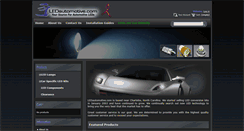 Desktop Screenshot of ledautomotive.com